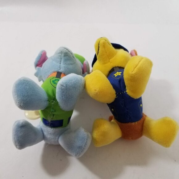 Paw Patrol Chase and Rocky Stuffed Plush Animal Toy Dolls w/Suction Cups… - Picture 5 of 7